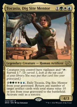 Tocasia, Dig Site Mentor ~ The Brothers' War [ NearMint ] [ Magic MTG ] - Image 1