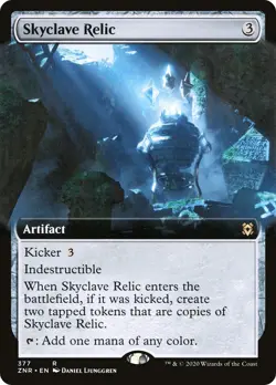 🧙Skyclave Relic R 377 Foil Borderless ZNR Zendikar Rising MTG - Image 1