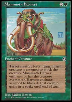 Mammoth Harness - Medium Play MTG Homelands - Image 1