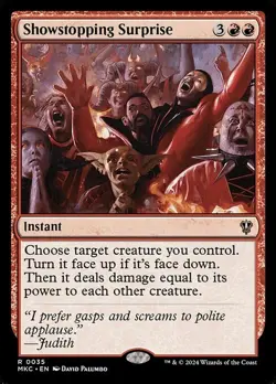 Showstopping Surprise ~ Commander: Murders at Karlov Manor [ NM ] [ Magic MTG ] - Image 1