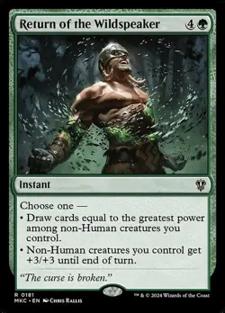 Return of the Wildspeaker ~ Commander: Murders at Karlov Manor [ NM ] [ MTG ] - Image 1