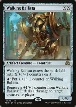 RUSH carte magic FRANCAIS Baliste ambulante La revolte etherique MTG AER - Image 1