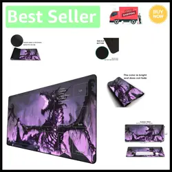 Smooth Rubber MTG Game Playmat 24x14 - For Ultimate Gaming Experience - Image 1