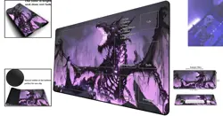 Smooth Rubber MTG Game Playmat 24x14 - For Ultimate Gaming Experience - Image 2