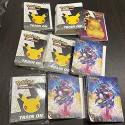 Pokemon TCG Mini Portfolio Binder (60-Pocket) - Lot Of 9 - NEW/USED - Image 1