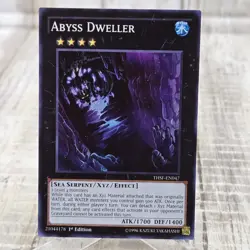 Abyss Dweller - THSF-EN047 - Super Rare 1st Edition Yugioh - Image 1