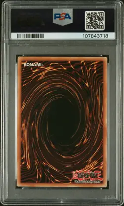 Dark Hole LOB-EN052 | YuGiOh Legend of Blue Eyes White Dragon | 25th | PSA 9 - Image 2