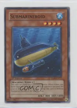 Submarineroid 1st Ed. YuGiOh Syrus Truesdale Starter Deck #YSDS-EN017 2007 0c6 - Image 1