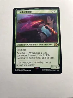 Tifa Lockhart - FINAL FANTASY MTG Plus Bonus Rare!!! - Image 1