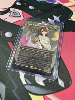 MTG - Yuna, Grand Summoner -Borderless - Surge Foil - Commander: Final Fantasy - Image 3