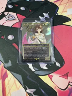 MTG - Yuna, Grand Summoner -Borderless - Surge Foil - Commander: Final Fantasy - Image 5