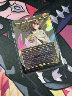 MTG - Yuna, Grand Summoner -Borderless - Surge Foil - Commander: Final Fantasy - Image 9