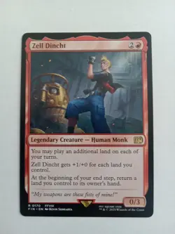 Zell Dincht Final Fantasy Regular - Image 1