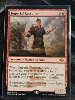 [1x] Imperial Recruiter Near Mint, English Modern Horizons 2 MTG Magic - Image 1