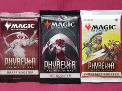 Magic The Gathering PHYREXIA ALL WILL BE ONE DRAFT SET JUMPSTART Boosters MTG - Image 1