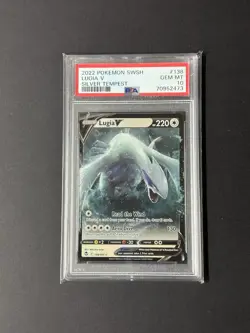 PSA 10 - Lugia V 138/195 Pokemon TCG Silver Tempest - Image 1