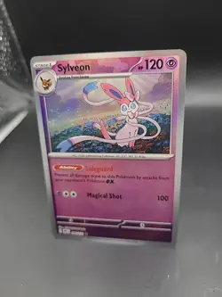 Pokemon TCG Sylveon Prismatic Evolutions Pokeball Reverse Holo Card 040/131 - Image 2