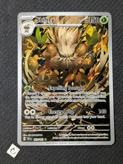 Shiftry 163/162 - Temporal Forces Illustration Rare Pokemon TCG NM - Image 1