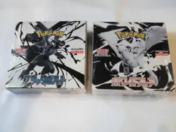 Pokemon Card Black Bolt White Flare Booster Box set sv11B sv11W Japanese +shrink - Image 1