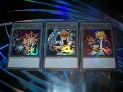 3 Card Token Set Yami Kaiba Joey Limited Edition Ultra Rare LDK2 Yu-Gi-Oh! - Image 1