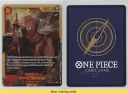 2024 One Piece Card Game: Two Legends OP08 Japanese Silvers Rayleigh READ 0nr3 - Image 3