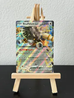 Bouffalant ex #077/086 Double Rare - White Flare Pokemon TCG Card NM/M - Image 1