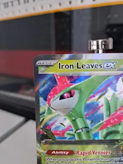 Pokemon Iron Leaves ex 025/162 Temporal Forces Holo Card Excellent Condition - Image 2