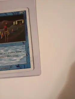 MTG Time Walk Unlimited, Moderate To Heavy Play, See Pics And Description - Image 3