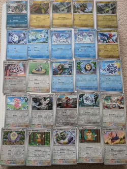 Pokemon TCG black bolt white flare reverse holo *87 card bundle - Image 2