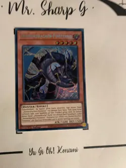 DONNERDRACHEN-FINSTERNIS - 1. AUFLAGE RA03-DE018 DE Yu-Gi-OH! CARD SECRET RARE - Image 3