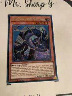 DONNERDRACHEN-FINSTERNIS - 1. AUFLAGE RA03-DE018 DE Yu-Gi-OH! CARD SECRET RARE - Image 4