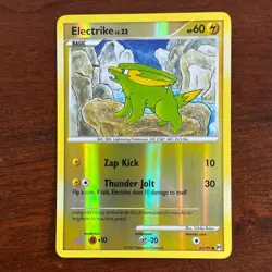 Electrike 62/99 Reverse Holo Common Arceus Pokemon Card - Image 1