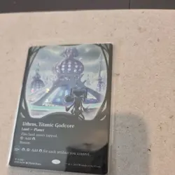 MTG Uthros, Titanic Godcore BORDERLESS GALAXY FOIL NM - Image 2