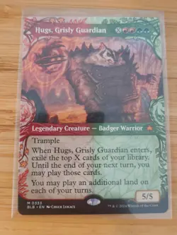 MTG Hugs, Grisly Guardian (Showcase) 0333 Bloomburrow M/NM Free UK P&P - Image 1