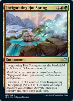 Invigorating Hot Spring ~ Kamigawa: Neon Dynasty [ NM ] [ Magic MTG ] - Image 1