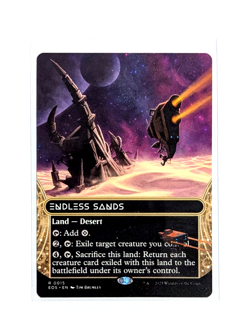 Endless Sands R 0015 Borderless REGULAR MTG Edge Of Eternities EOS EN NM/M - Image 1