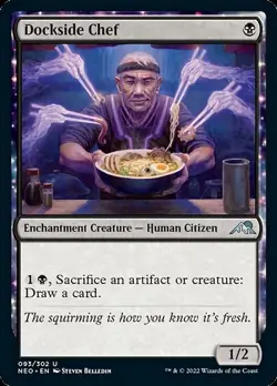 Dockside Chef ~ Kamigawa: Neon Dynasty [ NM ] [ Magic MTG ] - Image 1