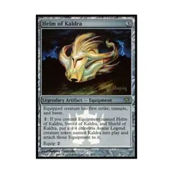 WOTC MtG Prerelease Promos Helm of Kaldra (P) (Foil) EX - Image 1