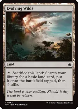MTG Evolving Wilds Foundations (FDN) - Image 1