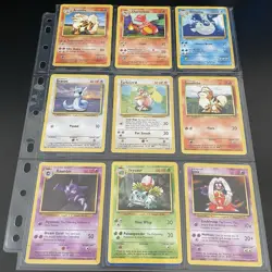 🔥Complete Common Uncommon Base set Pokemon Cards 1999 WOTC 🔥 - Image 1