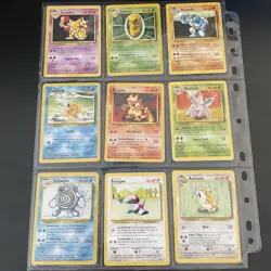 🔥Complete Common Uncommon Base set Pokemon Cards 1999 WOTC 🔥 - Image 2