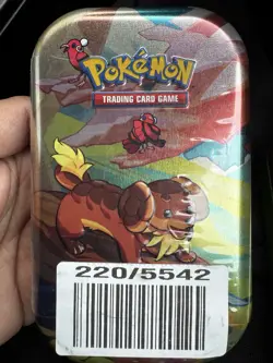 Pokemon TCG: Vibrant Paldea Mini Tins| Dacshbun & Oricorio | Espathra & Amphoros - Image 4