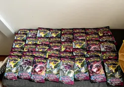 $100 OFF 47 x Pokemon TCG Fusion Strike Loose Booster Packs Sealed - Image 4