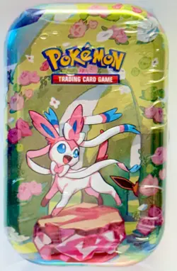 Pokemon~Prismatic Evolutions Mini Tin~Sealed~"Sylveon" **BRAND NEW** - Image 1
