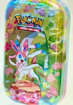 Pokemon~Prismatic Evolutions Mini Tin~Sealed~"Sylveon" **BRAND NEW** - Image 2