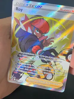 CARTE POKEMON ROY TG27/TG30 FR ULTRA RARE EB TEMPETE ARGENTEE - NM/M - Image 2