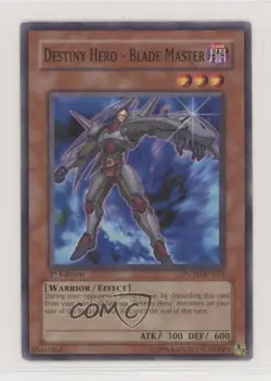 Destiny Hero - Blade Master 1st Ed. YuGiOh Power of the Duelist #POTD-EN015 2h8 - Image 1
