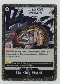 2023 One Piece Card Game: Pillars of Strength OP03 Six King Pistol 0y59 - Image 1