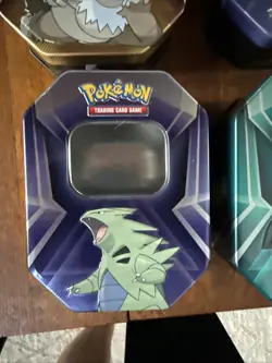Lot Of 4 Empty Pokemon Trading Card Tins - Image 4