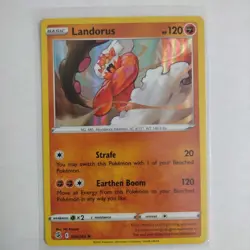 Landorus Fusion Strike 148/264 Pokemon Card Holo Rare - Same Day Shipping! - Image 1